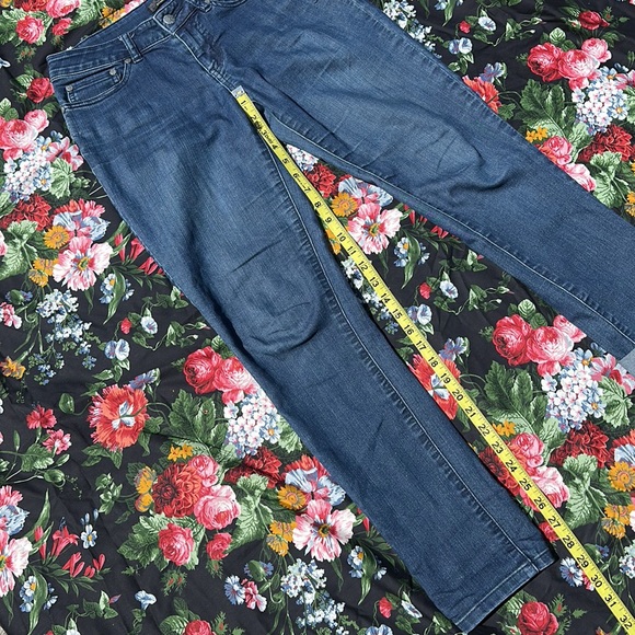 Prana Organic cotton blend Slim fit Stretch Short inseam Jeans Blue 0/25 - Picture 5 of 8